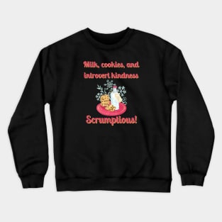 Introvert Christmas Kindness Crewneck Sweatshirt